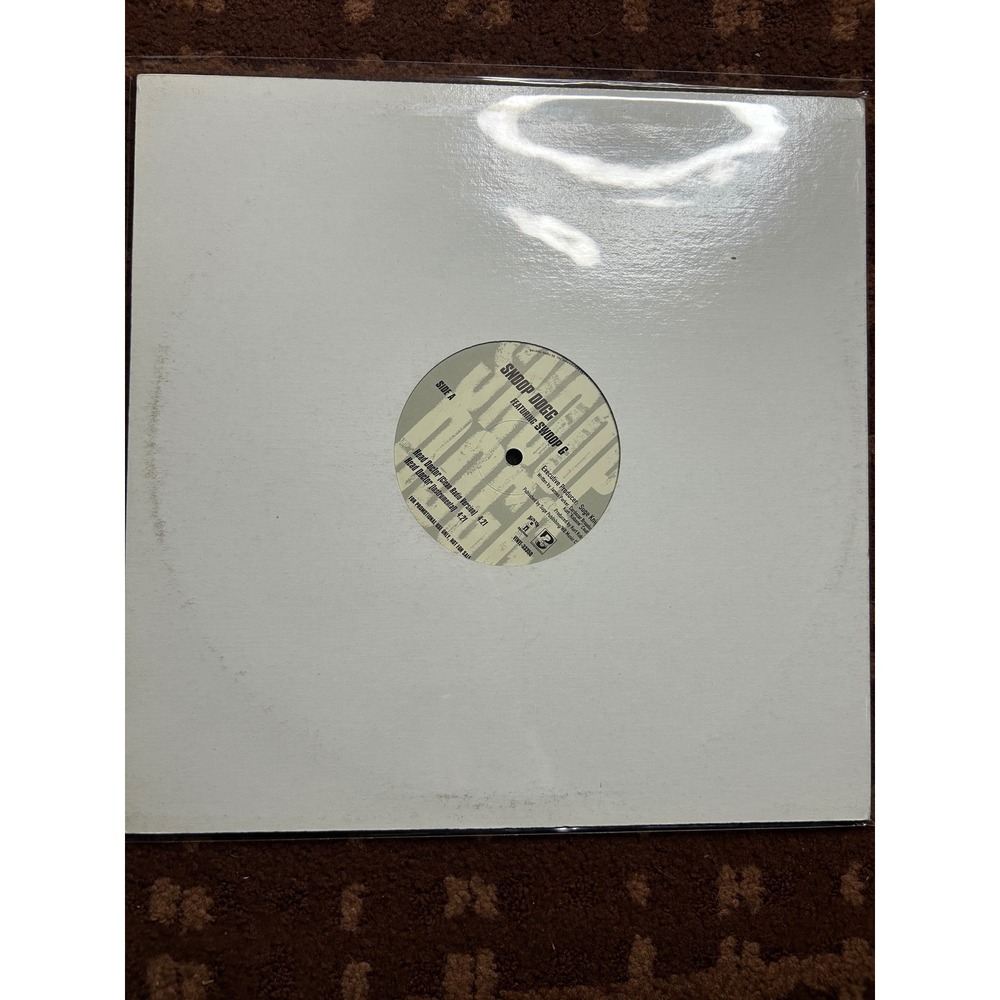 Snoop Dogg Featuring Swoop G What's My Name Part 2‎ Vinyl Record 12" Single